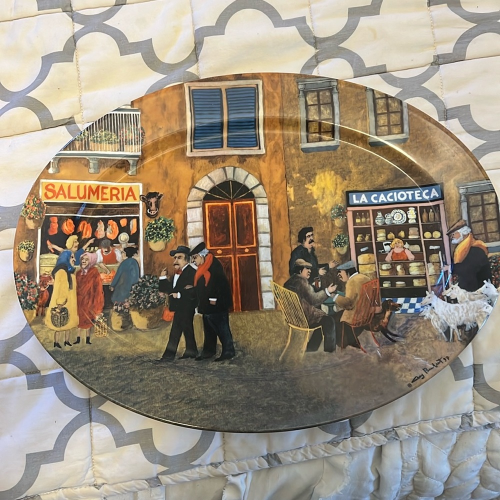 Serving Platter from the William Sonoma Guy Buffet Collection